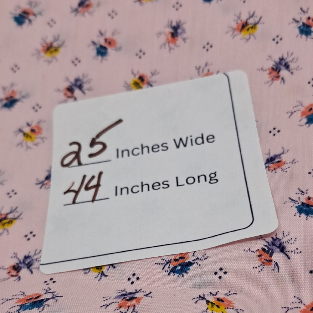 Floral Pink Fabric